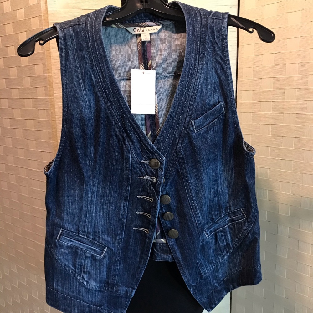 CAbi Blue Jean Vest